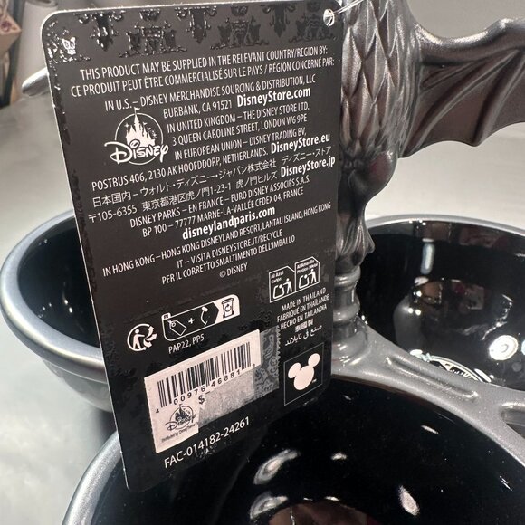 Disney Parks Haunted Mansion Serving Bowls Saladiers Gargoyle Candy Ceramic - Picture 13 of 16